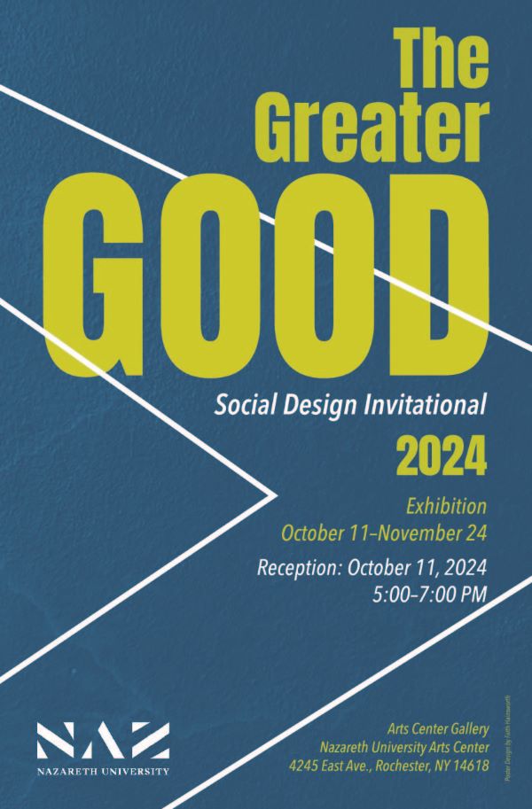 The Greater Good Art Show Poster