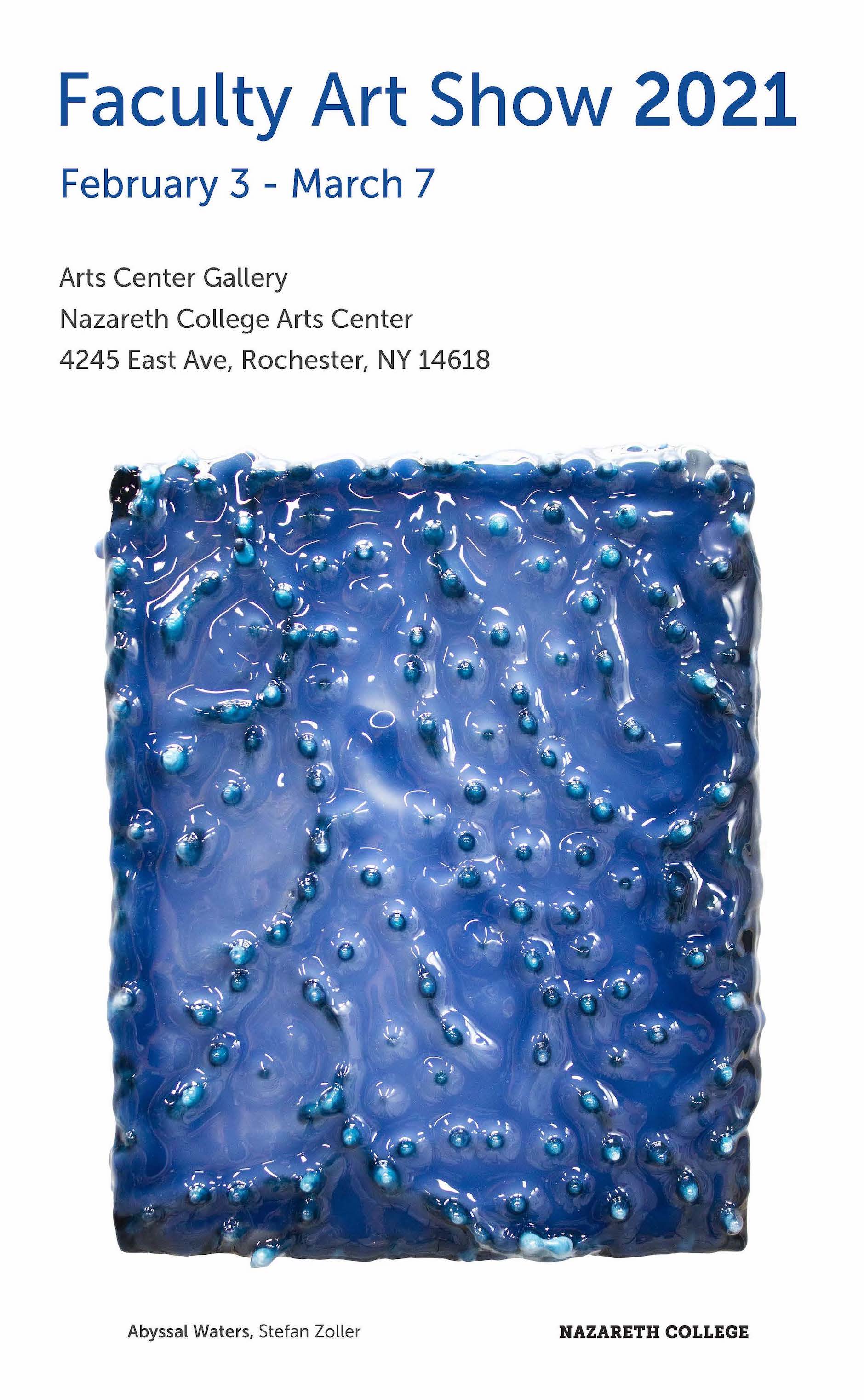 Faculty Art Show 2021 Poster