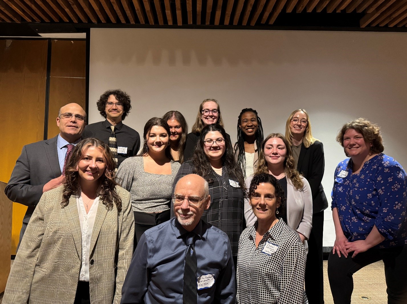 Nazareth students at the Phi Alpha Theta conference in Syracuse