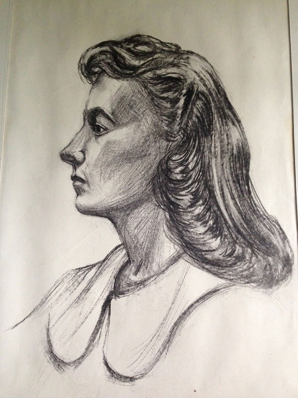 sketch of Mary Hope Morsch