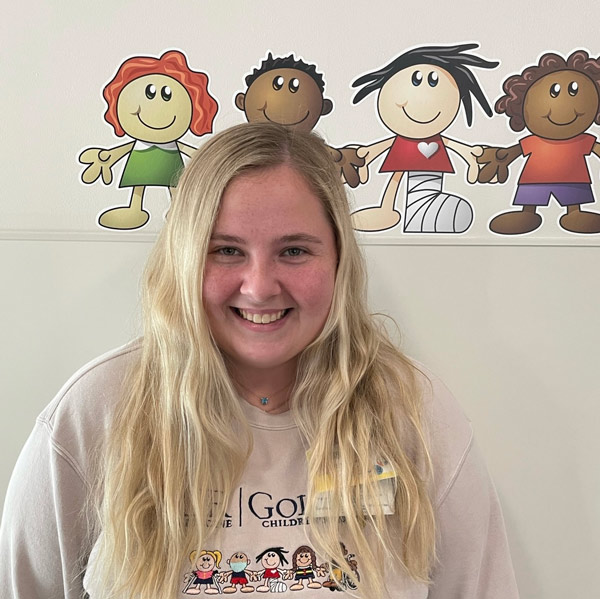 Emma occupational therapy degree alum, occupational therapy major, Nazareth University Rochester, NY