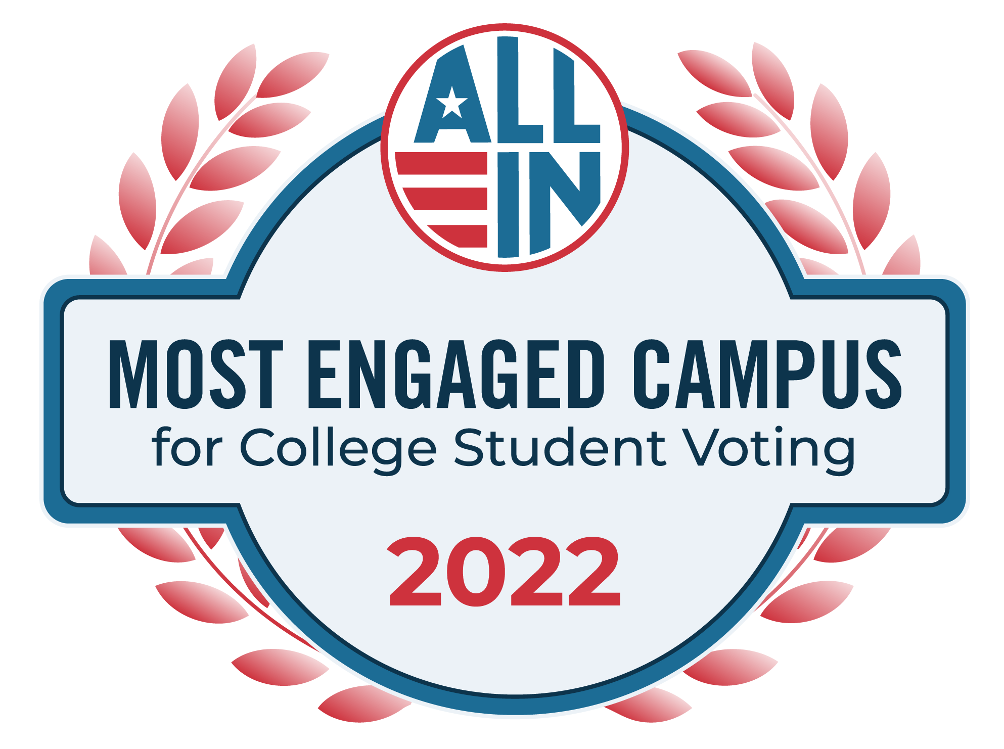 Most engaged campus 2022 logo