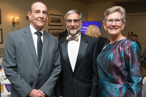 Current & two former Naz presidents pose at the Centennial Gala at Country Club of Rochester at 