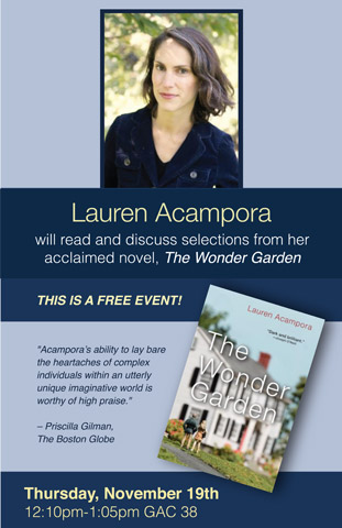 Acclaimed Author Laura Acampora Visits Nazareth 