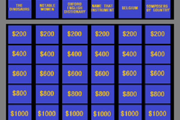  Science and Math Club Jeopardy