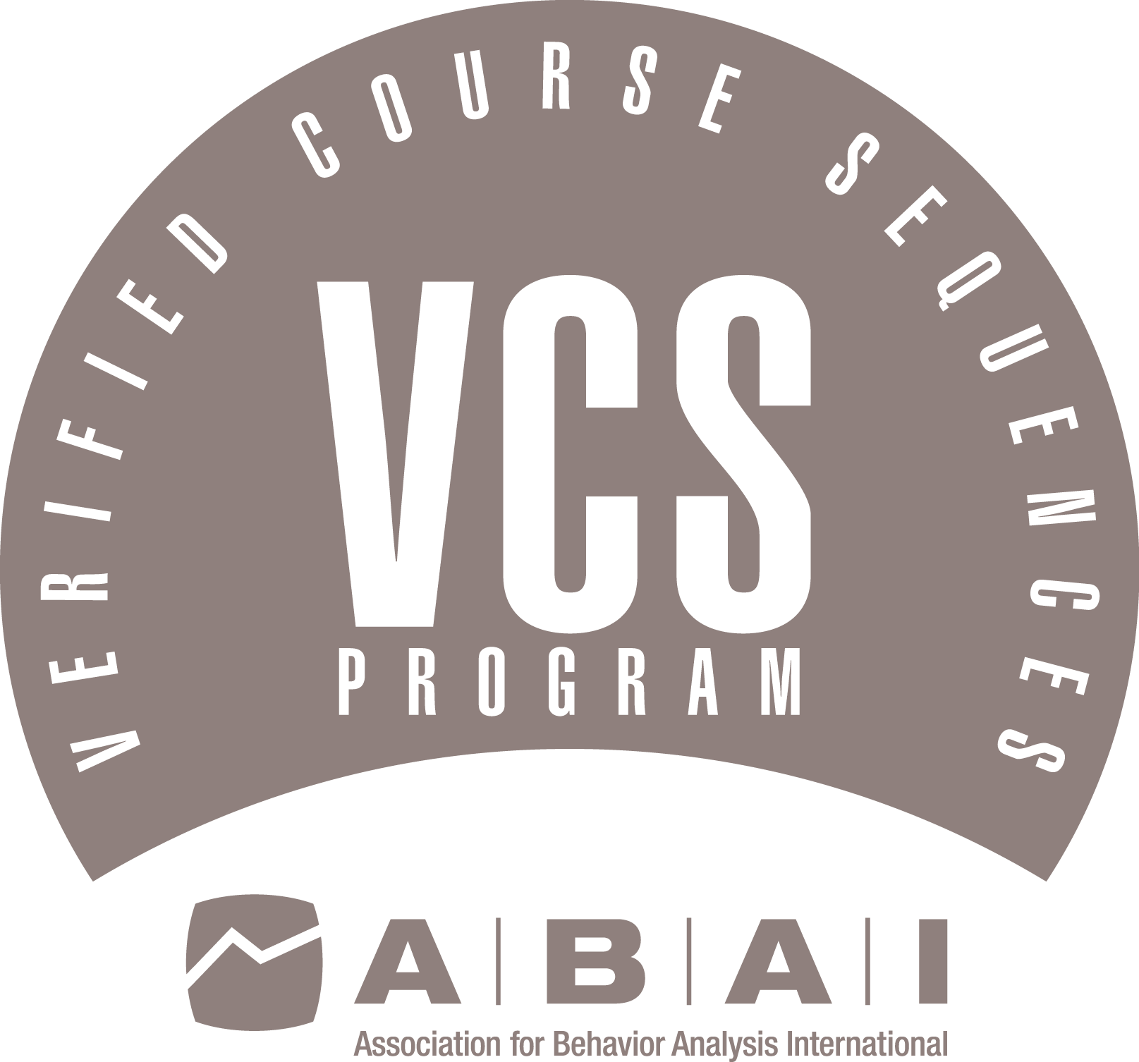 verified course sequences program badge from ABAI