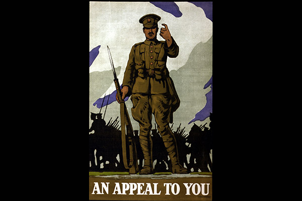 The First Design War for the Soul of Humanity: WWI Propaganda Poster Lecture with Tom Laemlein