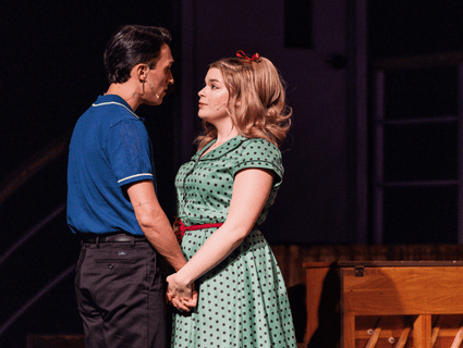 Jenn Mason in Merrily We Roll Along