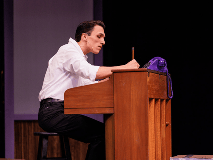 Jaiden Leo Riley in Merrily We Roll Along