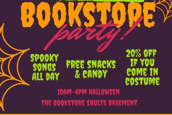  Bookstore Halloween party
