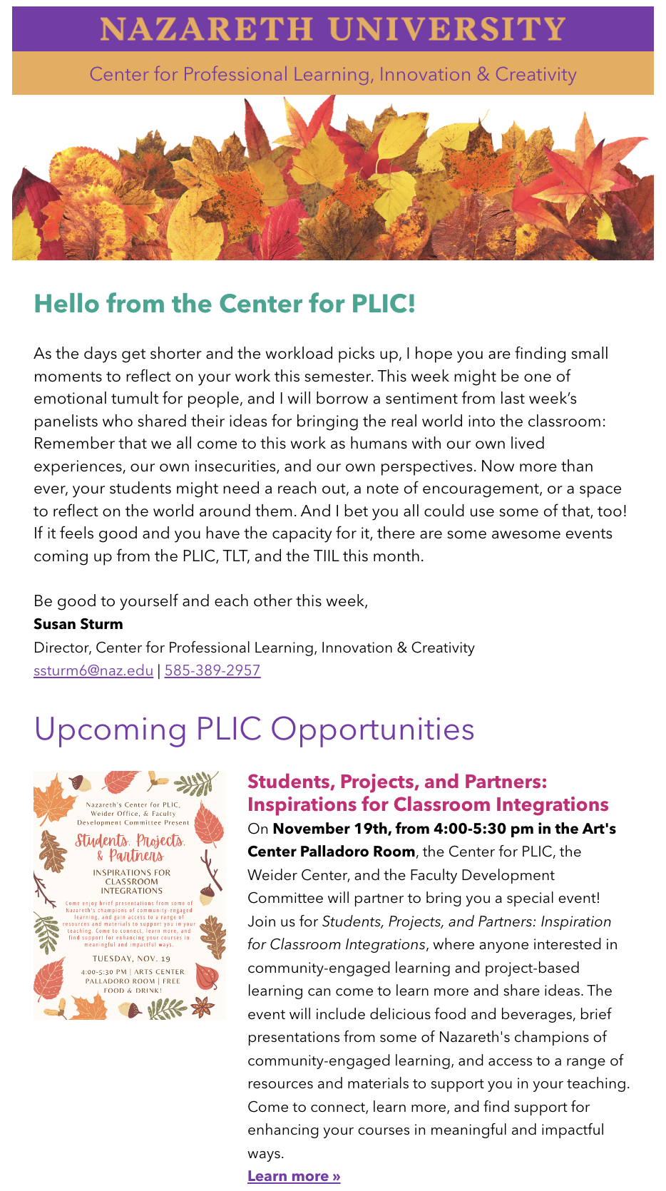 Nov PLIC Newsletter