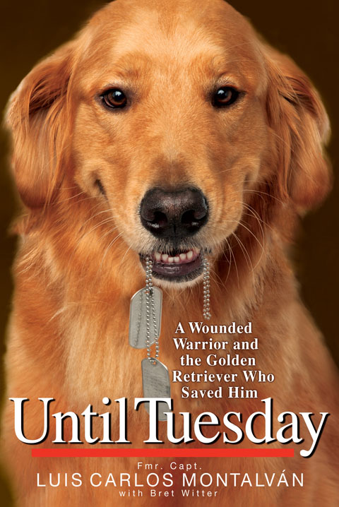 Until Tuesday author + dog