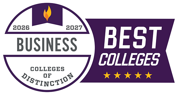 College of Distinction: Business badge