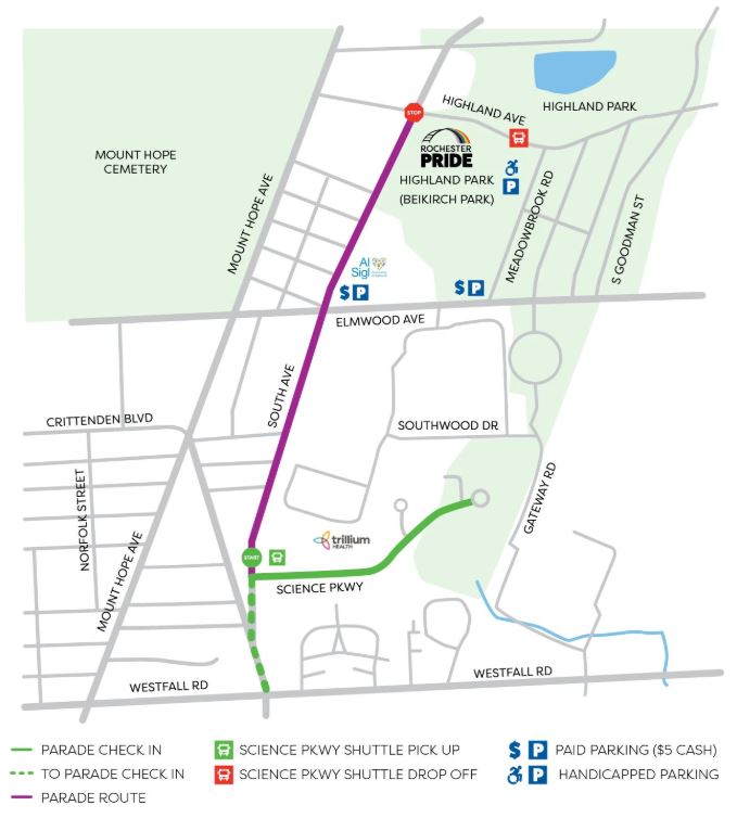 parade route