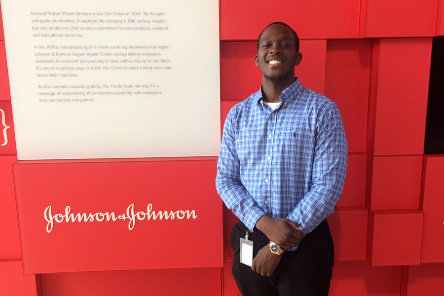 Jessy Dwyer, Johnson & Johnson intern