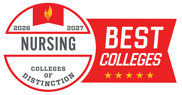 College of Distinction: Nursing badge