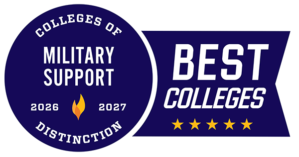 College of Distinction: Military Support badge