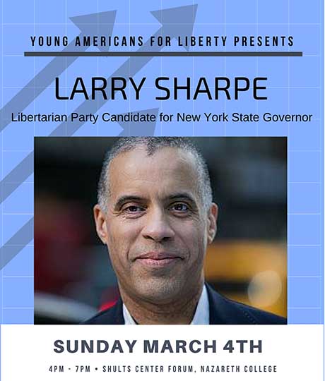 Larry Sharpe - Libertarian Party Candidate