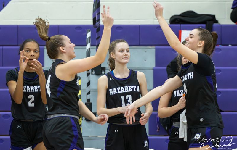 Molly Benetti shoots a foul shot during a game