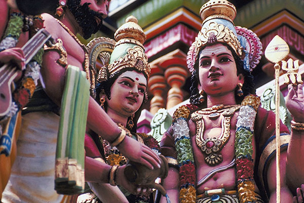 statues of Hindu deities