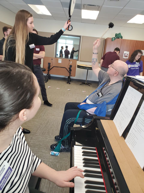 music therapy in the York Institute