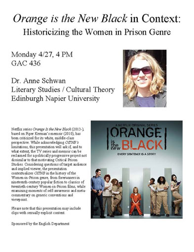 Orange is the New Black in Context: Historicizing the Women in Prison Genre