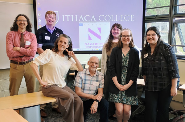 Nazareth students at the Phi Alpha Theta conference in 2026