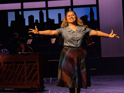 Dakota Moreno in Merrily We Roll Along