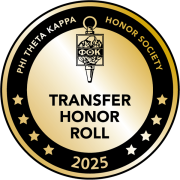 Phi Theta Kappa Honor Society Transfer Honor Roll 2025